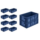 thumbnail of PROREGAL 10x VDA KLT Kleinladungsträger mit Verbundboden | HxBxT 21,3x40x60cm | 34,9 Liter | KLT, Transportbox, Transportbehälter