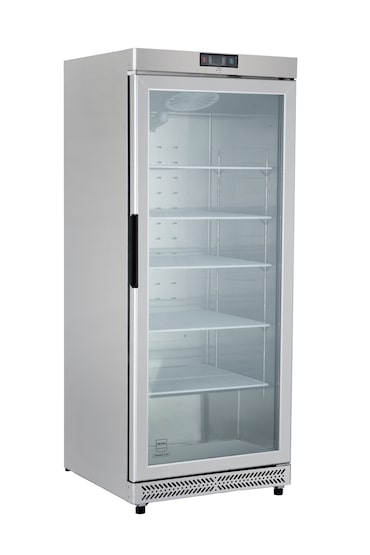 METRO PROFESSIONAL Congelatore con porta in vetro GFR6600SG, 380 L, argento