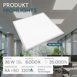 thumbnail of LUXULA LED Panel LX-262-6000 36 W 6000 K kaltweiß