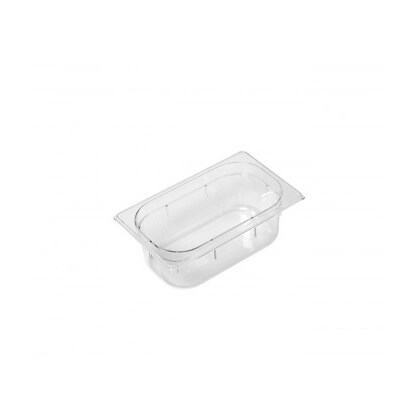Bacinella Gn 1/4 Cm 26,5x16,5 H 15 Policarbonato S/coperchio P14150