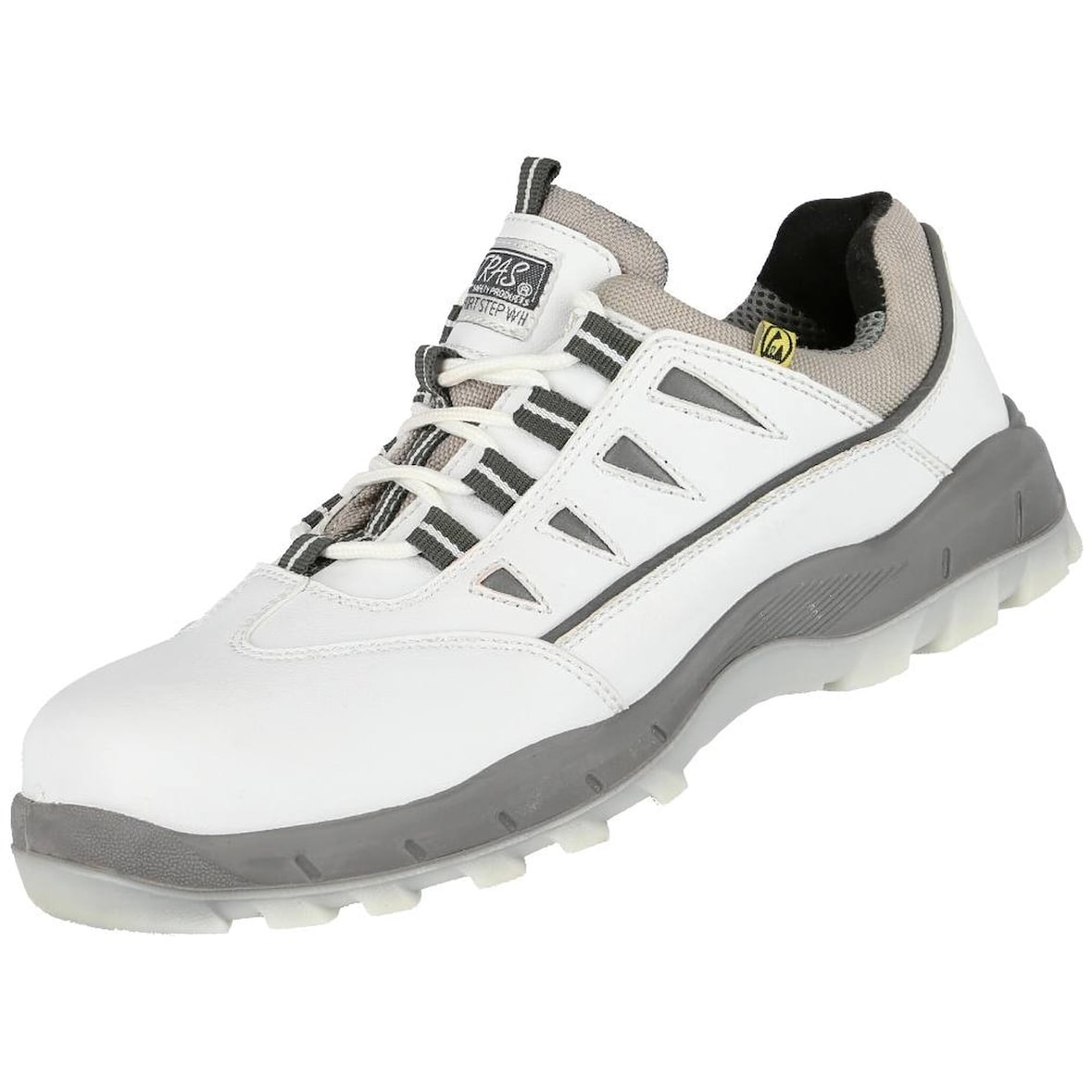 S3 Sicherheitshalbschuhe Nitras Sport Step WH | Gr. 49 | Kunstleder | weiß
