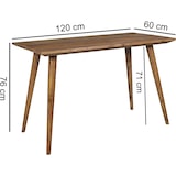 thumbnail of FineBuy Esstisch Holz Massiv Esszimmertisch Sheesham Küchentisch Klein Rustikal