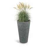 thumbnail of WellHome - Blumentopf aus Rotationsgeformtes Polyethylen 56L Ø60X100cm in farbe Granit - Tubra Round SLIM