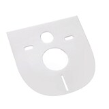 thumbnail of Belvit Wand WC Set Weiß spülrandlos Rimless mit Softclose Sitz und Geberit UP100 Vorwandelement Keramik Tiefspüler