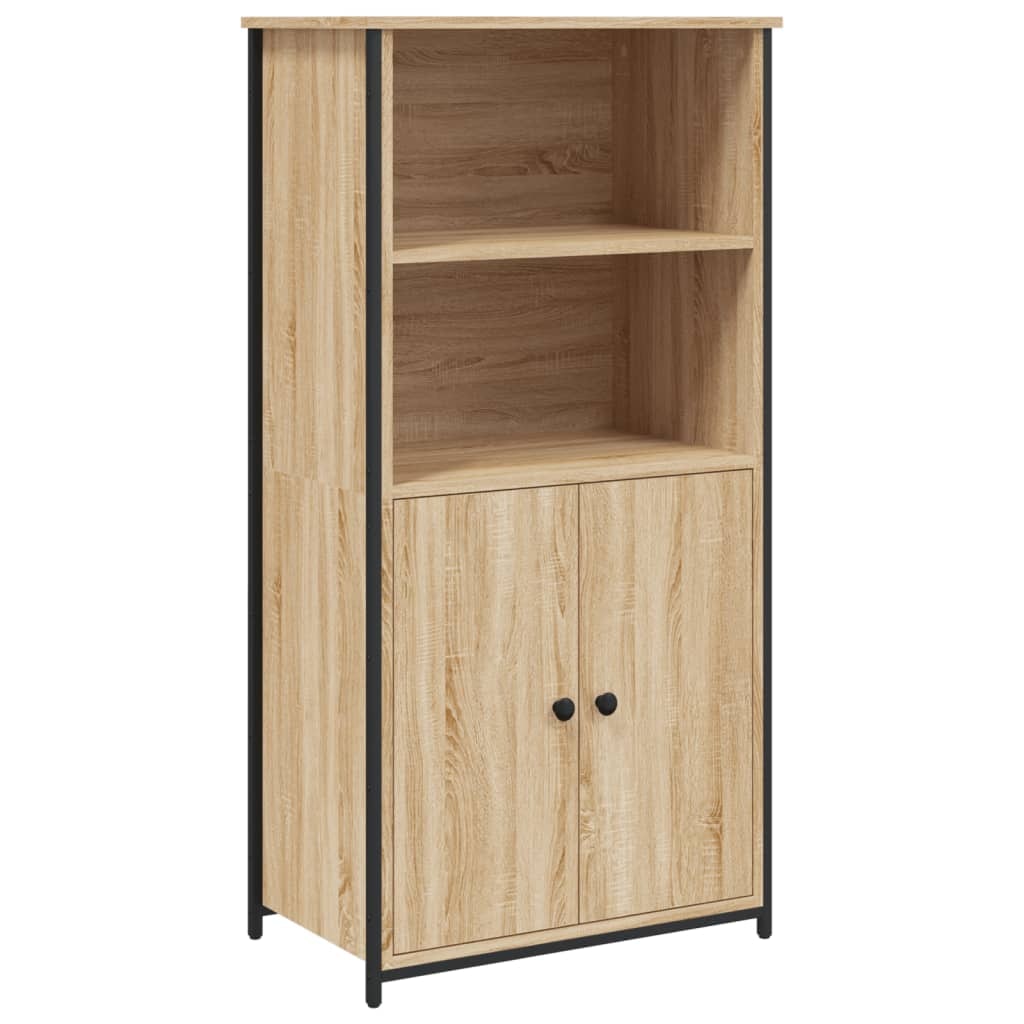 vidaXL Highboard Sonoma-Eiche 62x36x121,5 cm Holzwerkstoff