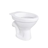 thumbnail of Stand WC Toilette Abgang Waagerecht Wand Tiefspüler Weiß Stehend NEU