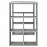 thumbnail of vidaXL Schreibtisch mit Regal Beton Grau 90 x 50 x 75 cm Holzwerkstoff