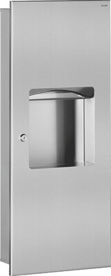 thumbnail of Delabie Papierhandtuchsp.-Abfallbehält.-Kombi UP 10l (ex-0013680000)