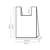 thumbnail of MONOUSO - Hemdchenbeutel Mehrweg Grün 42x53cm 50µm (60 Kg)