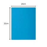 thumbnail of Exacompta - Réf. 210019E - Paquet de 100 chemises rigides ROCK''S 210 g/m2 - dim 24 x 32 cm pour A4 - couleur bleu