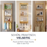 thumbnail of CASARIA® Duschregal hängend Holz mit 3 Ablagen