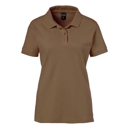 Damenpoloshirt Fb. toffee Gr. XS : XS : 100% Baumwolle 180 g/m² : toffee