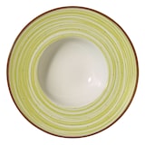 thumbnail of METRO Professional Plato para pasta Madleen, cerámica de gres, Ø 28 cm, verde, 6 unidades