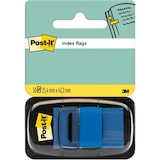 thumbnail of Post-it Index-Haftstreifen Rechteckig 2,54 x 4,32 cm Blau I680-2 50 Streifen
