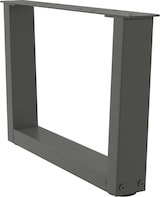 thumbnail of vidaXL Couchtischbeine V-Form 2 Stück Anthrazit 50x(30-31,3) cm Stahl