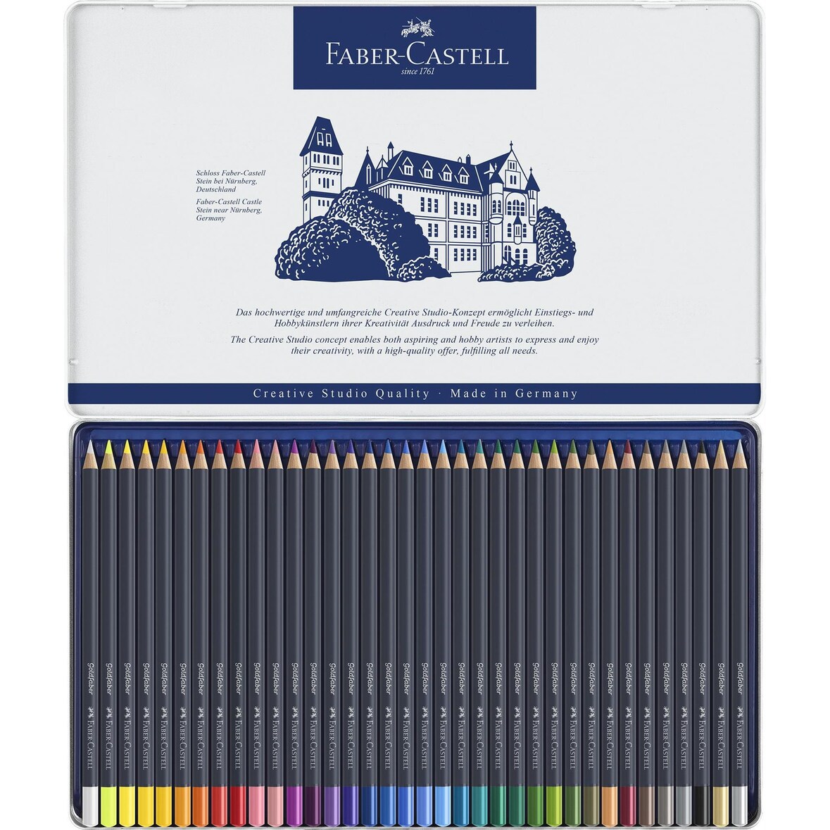 Faber Castell Farbstift Gofa Mine 3,3 mm 36er Metalletui