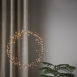 thumbnail of LED Kranz Draht Türkranz Wandkranz Leuchtkranz 200LED D: 35cm Innen