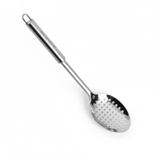 Cuillère de service perforée en inox 310 mm - Equipementpro