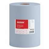 thumbnail of Putzrolle KATRIN Putztuchrollen XXL 500, 3-lagig, blau, 1.000 Abrisse, 2 Rollen, gesamt 1000 m, für den täglichen Bedarf