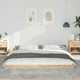 thumbnail of vidaXL Bedframe Bruin 180 x 210 cm Massief grenenhout