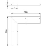 thumbnail of OBO Bettermann Außeneck-Blinddeckel AIKF AEA 25040 7404898