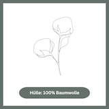 thumbnail of Decoper ® Kissenfüllung waschbares Innenkissen Bezug aus 100% Baumwolle | Füllung aus Polyester | Dekokissen und Kopfkissen | 30 x 50 cm