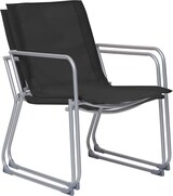 thumbnail of Helloshop26 - Salon de jardin meuble d'extérieur ensemble de mobilier 4 pièces tissu et acier noir 02_0016281