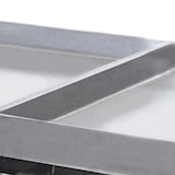 thumbnail of MBH - Plancha a gas industrial 600x400 mm de acero laminado con módulo 400x400 mm especial para Frankfurt. Fry top profesional para hostelería.