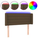 thumbnail of vidaXL LED Kopfteil Dunkelbraun 83x16x78/88 cm Stoff