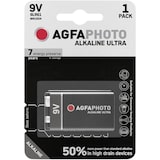 thumbnail of Agfaphoto Pila Alcalina, E-Block, 6Lr61, 9V Ultra, Retail Blister (1-Pack)