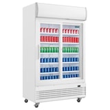 thumbnail of 950 L Kühlmöbel mit 2 Glastüren, belüftet mit Lichtkasten, 220V, 500W Polar