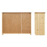 thumbnail of 90.50-25 Highboard Kommode Anrichte Kiefer Sideboard natur 3 Schubladen, 3 Türen