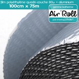 thumbnail of Lot de 20 rouleaux de film bulle d'air largeur 100cm x longueur 75m  - gamme Air'Roll ISOTHERME
