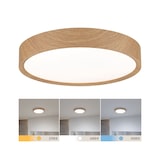 thumbnail of Paulmann Selection Bathroom Plafonnier LED Tega  IP44  White Switch 1200lm 230V 22,5W  Esthétique bois 71085