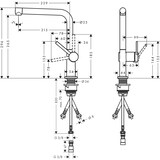 thumbnail of Hansgrohe Talis M54 Armatur Einhebel-Küchenmischer 270, Niederdruck 1jet
