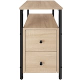 thumbnail of tectake Mesa de cabeceira Tullamore 49,5x30x61,5cm  Madeira Industrial Clara, Carvalho Sonoma