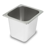 thumbnail of VERTES GN Behälter 1/6 aus Edelstahl, 150mm tief, rostfrei, kratzfest, temperaturbeständig, ideal für Gastronomie & Bain Marie