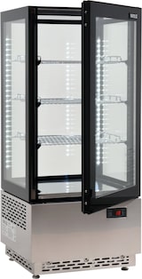 thumbnail of Kühlvitrine, Temperaturbereich -0 ~ +12 ˚C, 180W, 78L, 43x39x98cm
