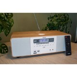 thumbnail of Lenco Stereo DAB+Radio DAR-251WDWH, FM, USB, QI, RC