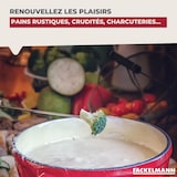 thumbnail of Set à fondue Savoyarde 4 personnes fonte émaillée Fackelmann