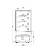 thumbnail of IRIS 210 NOIR VD -Comptoirs à groupe logé - LMC EUROCOLD -4348871