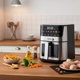 thumbnail of Friteuse à air chaud Air fryer 5L 1400W Argent  FGAF220V usage non-intensif Fagor