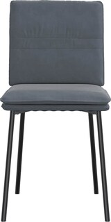 thumbnail of Esszimmerstühle VERA 4er Set Dunkelgrau Samt | Polsterstühle Küchenstuhl Wohnzimmerstühle Essstühle bequem