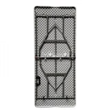 thumbnail of Table de réception traiteur pliante - 8 personnes - 180x74xH73,5 cm - Structure en acier et plateau en polyéthylene PEHD - Blanc AUCUNE