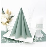 thumbnail of Airlaid Serviette Eukalyptus, 40 x 40 cm, 50 Stück - APARTina