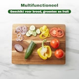 thumbnail of Bikolo® Snijplank - Serveerplank - Borrelplank - Serveerkanaal - Acaciahout