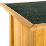 thumbnail of tectake Armoire de jardin adossée Taman 75 x 56 x 118 cm  Marron