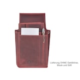thumbnail of Greenburry Holster Leder zu Kellnerbörse Kellnertasche Vintage rustikale rot rusty red