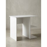 thumbnail of Computertisch WL5.757 Weiß Schreibtisch 82 x 60 x 76 cm, Kleiner Laptop PC Tisch Büro ohne Rollen, Bürotisch mit Ablage, Arbeitstisch Klein Nähtisch