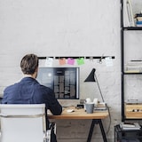 thumbnail of Relaxdays Magnetleiste 3er Set, je 30 cm lang, Stahl, Messerhalter für Werkzeug & Messer, an die Wand schrauben, schwarz